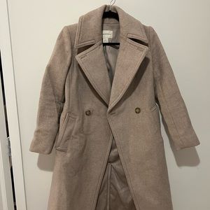 Wool Long Coat Club Monaco